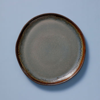 (6 sztuk) DAVIDE - Płaski talerz - Ø 17 cm - Brązowy - Prime Gastro