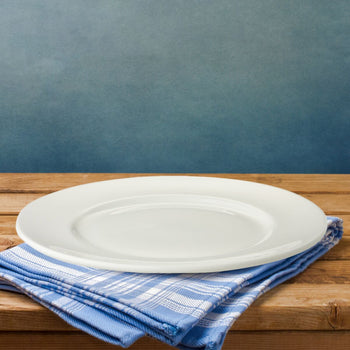 (6 sztuk) LUX - Talerz płaski Maastricht - Ø 255 mm - kość słoniowa - Prime Gastro