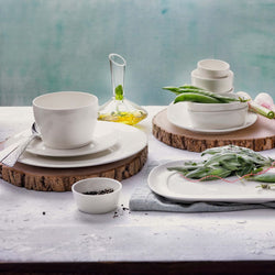 (6 sztuk) LUX - Talerz płaski Maastricht - Ø 280 mm - kość słoniowa