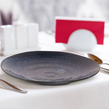 (10 sztuk) Talerz płaski Palmer Kiryu - Ø 23,5 cm - niebieski - Prime Gastro