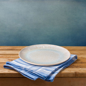 (6 sztuk) LIGHT BLUE SEA - Płaski talerz - Ø 285 mm - Niebieski - Prime Gastro