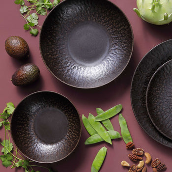 (6 sztuk) Rust - Talerz płaski - Ø 21 cm - Brązowy - Prime Gastro