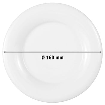 (6 sztuk) SELTMANN WEIDEN | Talerz płaski - Ø 160 mm - Prime Gastro