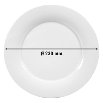 (6 sztuk) SELTMANN WEIDEN | Talerz płaski - Ø 230 mm - Prime Gastro
