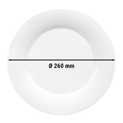 (6 sztuk) SELTMANN WEIDEN | Talerz płaski - Ø 260 mm