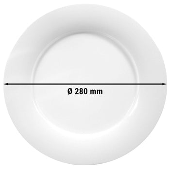 (6 sztuk) SELTMANN WEIDEN | Talerz płaski - Ø 280 mm - Prime Gastro