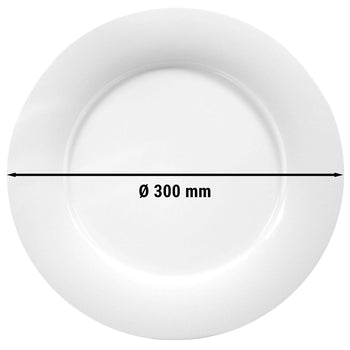 (6 sztuk) SELTMANN WEIDEN | Talerz płaski - Ø 300 mm - Prime Gastro