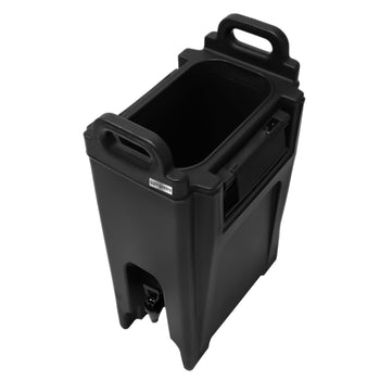 Termiczny pojemnik na napoje z kranikiem - 20 litrów / czarny - Prime Gastro