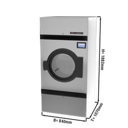 Suszarka bębnowa gazowa - 18 kg - Touch