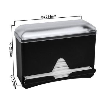 Dozownik słomek - na 250 słomek | Dozownik słomek - Prime Gastro