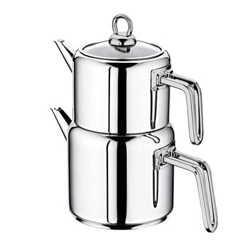 Zestaw czajniczków - stal nierdzewna - Prime Gastro