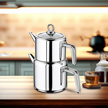 Zestaw czajniczków - stal nierdzewna - Prime Gastro