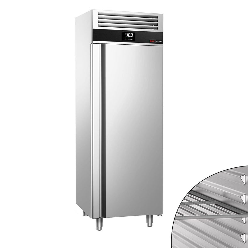 Zamrażarka ze stali nierdzewnej PREMIUM - GN 2/1 - 700 litrów - z 1 drzwiami