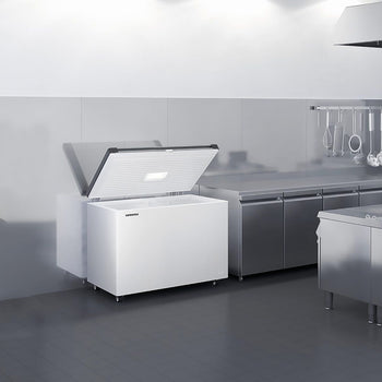 LIEBHERR | Zamrażarka skrzyniowa - 1005x720mm - 266 litrów - Pokrywa ze stali nierdzewnej - Prime Gastro