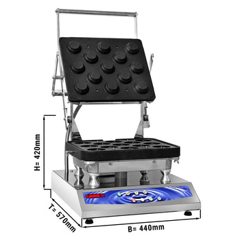 Profesjonalna urządzenie do tartaletek - 3,2 kW - bez form - Prime Gastro