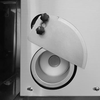 Porcjoner ciasta włącznie z zaokrąglaczem ciasta & ramą podstawy - Zakres wagowy: ~50-300g - Prime Gastro