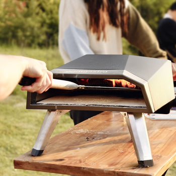 Przenośny gazowy piec do pizzy - Głębokość: 300 mm - Prime Gastro