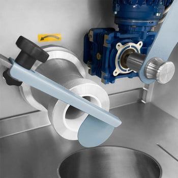 Porcjoner ciasta włącznie z zaokrąglaczem ciasta & podstawą - Zakres wagowy: ~50-800g - Prime Gastro