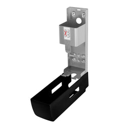 AIR - WOLF | Dozownik papieru toaletowego - na 3 rolki - stal nierdzewna - czarny matowy