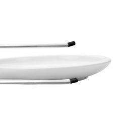 Podwójny wózek do układania talerzy - do 80 talerzy