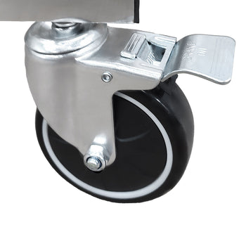 Podwójny wózek do układania talerzy - do 80 talerzy - Prime Gastro