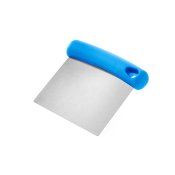 Skrobak do ciasta - elastyczne ostrze ze stali nierdzewnej - 100 mm - plastikowy uchwyt - Prime Gastro