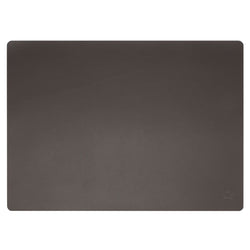 (12 szt.) Podkładka na stół James - w eleganckim wyglądzie skóry - 33 x 46 cm - mokka