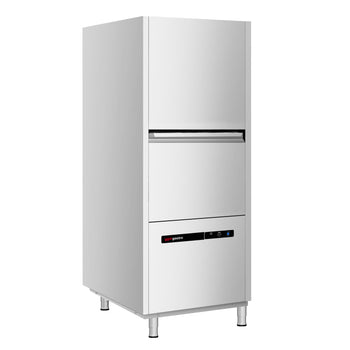 Dwuścienna zmywarka do garnków - cyfrowa - 16,7 kW - z detergentem & pompą spustową - Prime Gastro