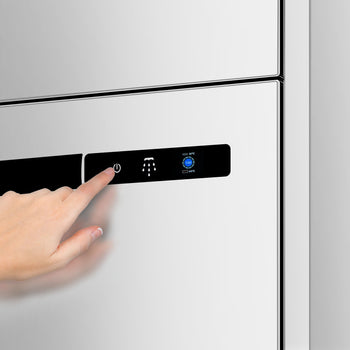 Dwuścienna zmywarka do garnków - cyfrowa - 16,7 kW - z detergentem & pompą spustową - Prime Gastro