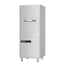 Dwuścienna zmywarka do garnków - cyfrowa - 12,2 kW - z pompą detergentu i nabłyszczacza