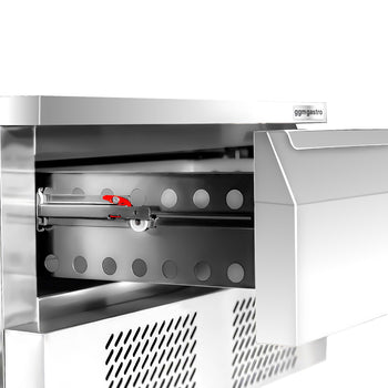 Kombinacja podstawy mroźniczej/chłodniczej -22 ~ +8°C - 1230 mm - 2 szuflady - włącznie z podgrzewaczem do chipsów - Prime Gastro