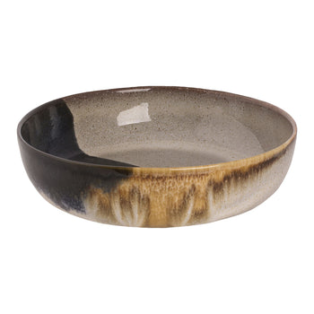 (6 sztuk) AQUAREL - Talerz głęboki - Ø 22 cm - Beżowy/Niebieski - Prime Gastro