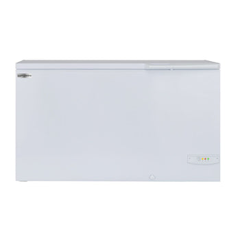 Zamrażarka skrzyniowa - 1500 mm - 388 litrów - pokrywa z tworzywa sztucznego - włącznie ze ścianką działową - Prime Gastro