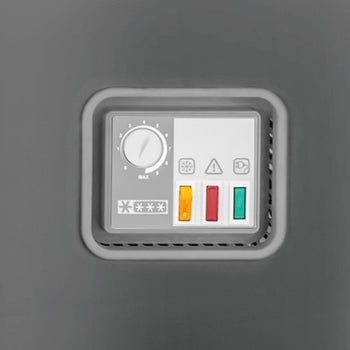 Zamrażarka skrzyniowa - 1500 mm - 466 litrów - pokrywa ze stali nierdzewnej - włącznie ze ścianką działową - Prime Gastro