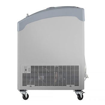 Zamrażarka skrzyniowa - 1320x650mm - 286 litrów - Z przesuwaną szklaną pokrywą - Prime Gastro