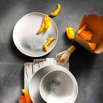 (6 sztuk) NORDIC - Talerz głęboki - Ø 225 mm - Zielony/Biały - Prime Gastro