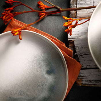 (6 sztuk) NORDIC - Talerz głęboki - Ø 225 mm - Zielony/Biały - Prime Gastro