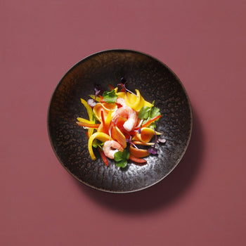 (6 sztuk) Rust - Talerz głęboki - Ø 22 cm - Brązowy - Prime Gastro