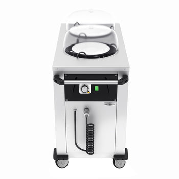 Podgrzewacz do talerzy - podgrzewany - z kółkami - 100 talerzy - Prime Gastro