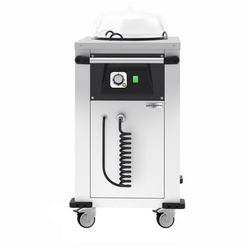 Podgrzewacz do talerzy - podgrzewany - z kółkami - 50 talerzy - Prime Gastro