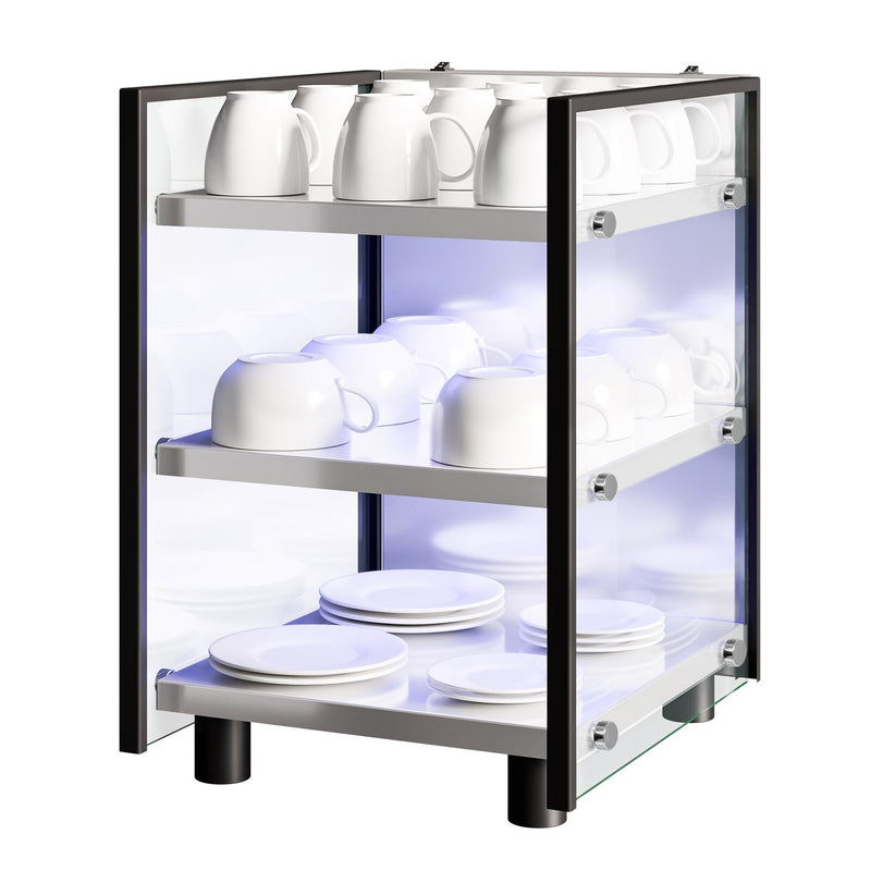 Podgrzewacz do filiżanek - 100 W - z 3 półkami