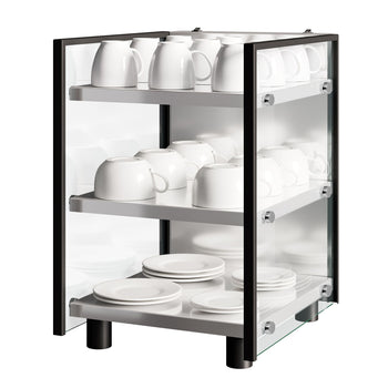 Podgrzewacz do filiżanek - 100 W - z 3 półkami - Prime Gastro