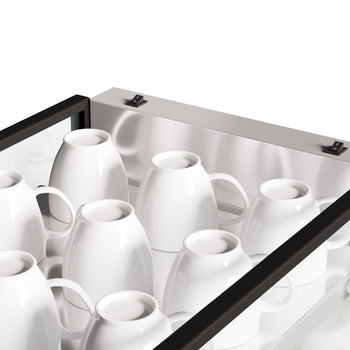 Podgrzewacz do filiżanek - 100 W - z 3 półkami - Prime Gastro