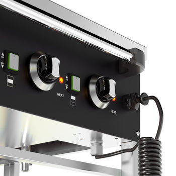 Wózek termiczny do Bemarów - 3 x GN 1/1 - temperatura umywalki regulowana oddzielnie - Prime Gastro