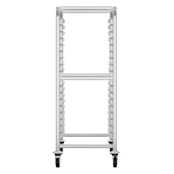 Wózek na tace – na 17 tac GN 2/1 – z cichymi kółkami - Prime Gastro