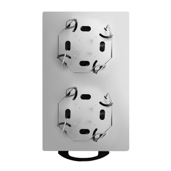 Podgrzewacz do talerzy - podgrzewany - z kółkami - 2x40 talerzy - Prime Gastro