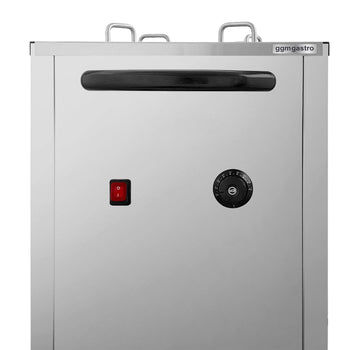 Podgrzewacz do talerzy - podgrzewany - z kółkami - 2x40 talerzy - Prime Gastro