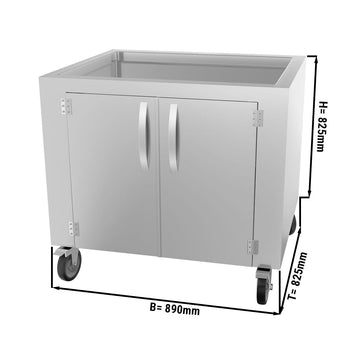 Podkonstrukcja do pieców do grillowania na węglu drzewnym - Prime Gastro