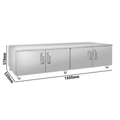 Base for devices - 1600 mm - 4 doors