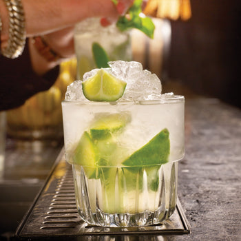 (12 sztuk) Uniwersalna szklanka do napojów - EVEREST - 355 ml - przezroczysta - Prime Gastro